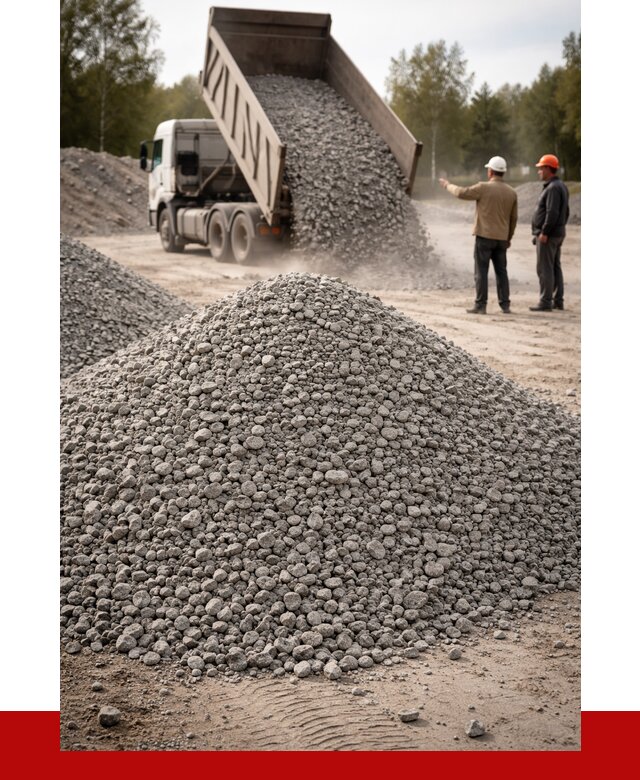 Гранитный щебень фракция 0-5 в Подольске от 3021 руб ПРОНЕРУДПдл