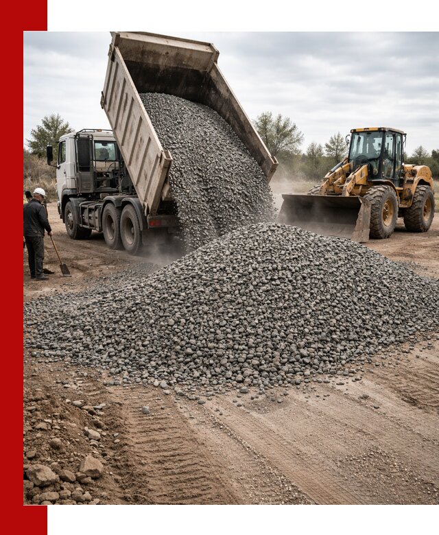 Гранитный щебень фракция 10-20 с доставкой в Подольске