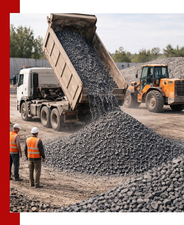 Доставка и продажа щебня габбро-диабаза в Подольске
