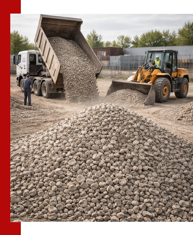 Доломитовый щебень фракции 20–41 с доставкой в Подольске