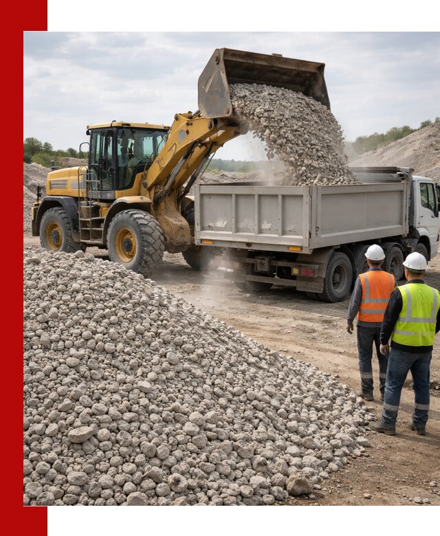 Доломитовый щебень фракция 40–71 доставка и продажа в Подольске