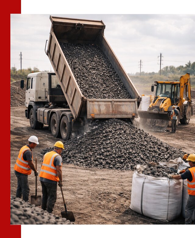 Шлаковый щебень фракция 40-70 с доставкой в Подольске