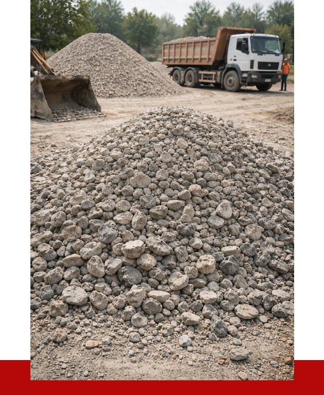 Вторичный щебень фракция 20-40 в Подольске от 2292 р ПРОНЕРУДПдл