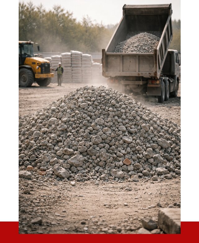 Вторичный щебень фракция 70-150 в Подольске от 1459 р. | ПРОНЕРУДПдл