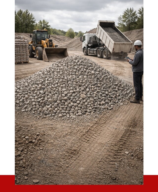 Купить бетонный щебень в Подольске, от 3334 р. ПРОНЕРУДПдл