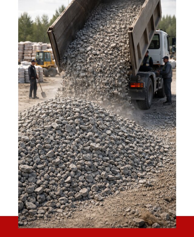 Бетонный щебень фракция 40-70 в Подольске от 1875 р. ПРОНЕРУДПдл