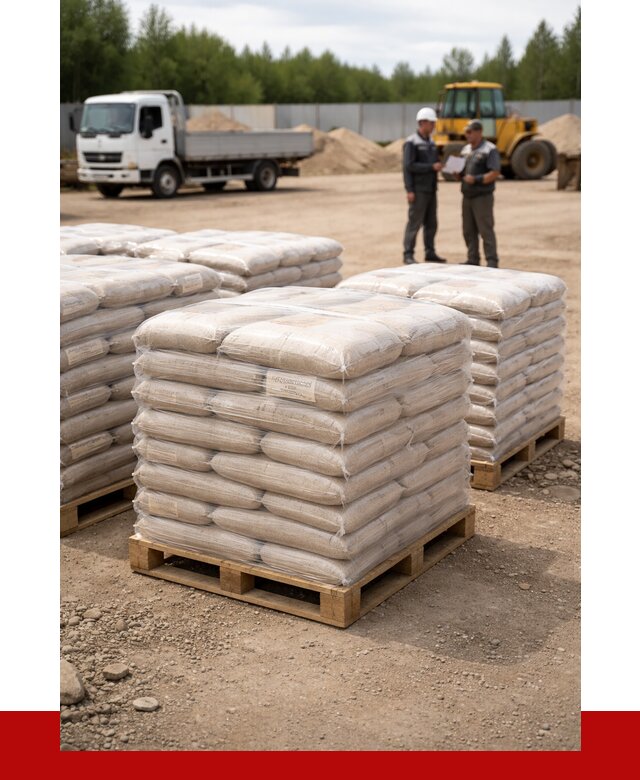 Карьерный песок в мешках в Подольске от 1250 р. - ПРОНЕРУДПдл