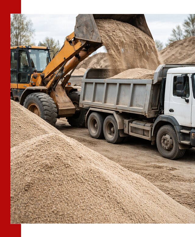 Доставка сеяного песка в Подольске оптом и в розницу