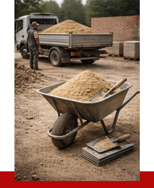 Песок для кладки в Подольске с доставкой от 2292 р. | ПРОНЕРУДПдл