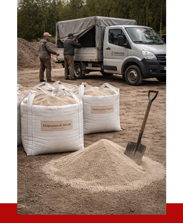 Кварцевый песок для пескоструя в Подольске от 4688 р. | ПРОНЕРУДПдл
