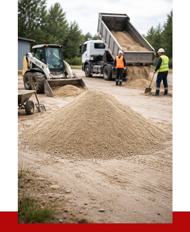 Кварцевый песок фракция 0-5 в Подольске от 2500 р ПРОНЕРУДПдл