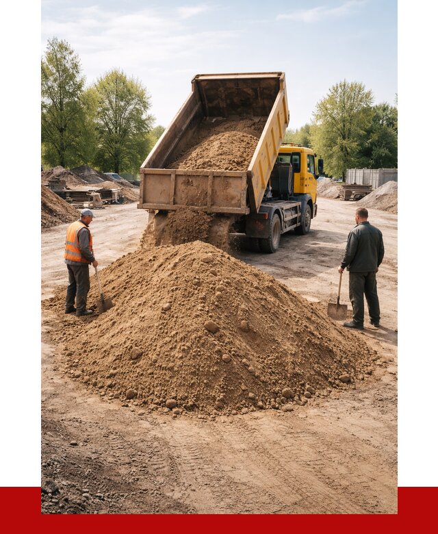 Пескогрунт в Подольске от 4376 р. с доставкой от ПРОНЕРУДПдл
