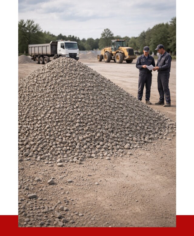 Купить гравий фракция 40-70 в Подольске от 1250 р. | ПРОНЕРУДПдл