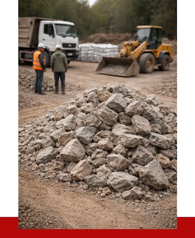 Купить бутовый камень с доставкой в Подольске от 2396 р. | ПРОНЕРУДПдл