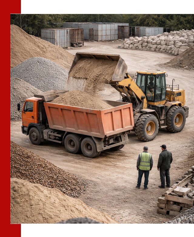 Доставка сыпучих смесей и смесей для стройки в Подольске