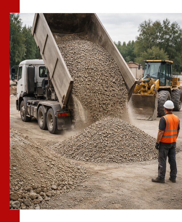 Доставка щпс в Подольске — щебеночно-песчаная смесь под заборы и дорожки