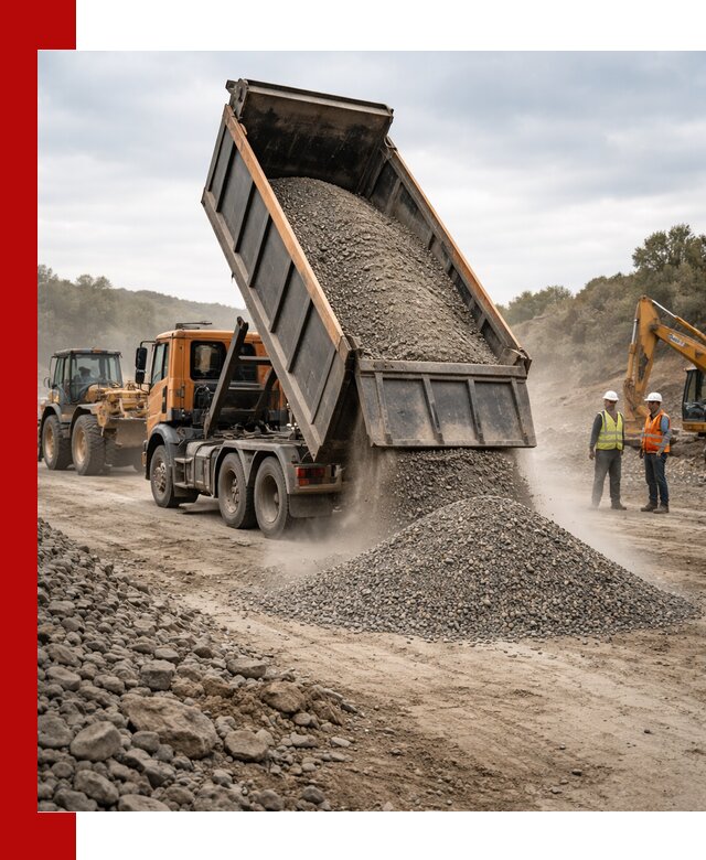 Щебёночно-песчаная смесь ЩПС С1 с доставкой в Подольске