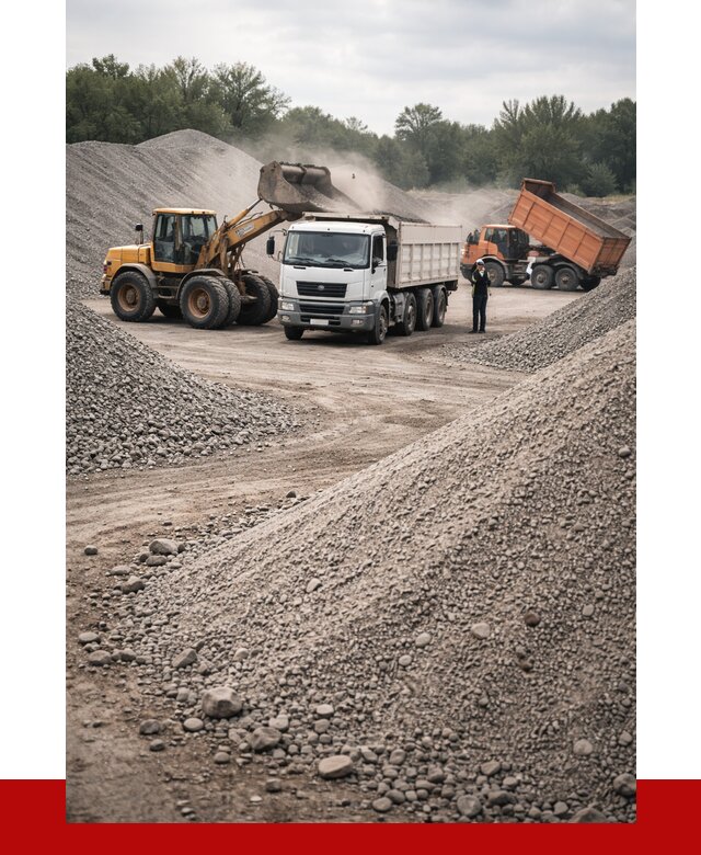 Отсев и крошка с доставкой в Подольске от 2500 р. | ПРОНЕРУДПдл