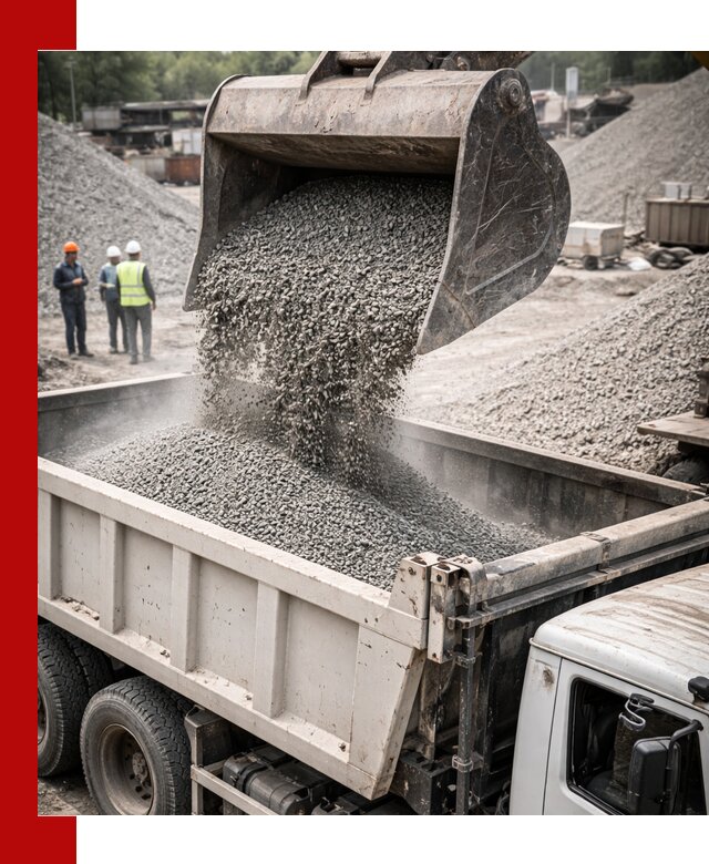 Отсев и крошка для строительства и дорожных работ в Подольске