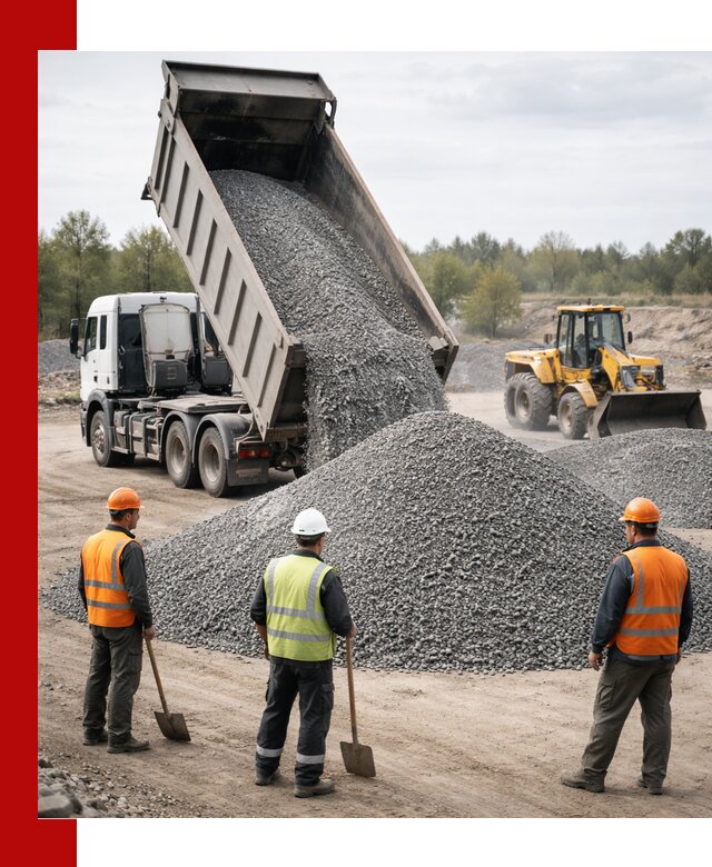 Доставка и продажа гранитной крошки в Подольске