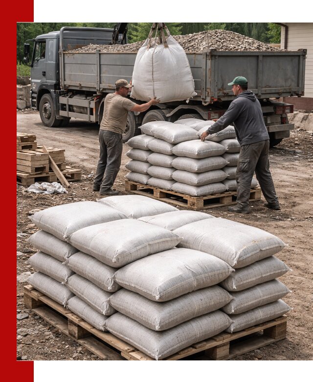Керамзит в мешках с доставкой в Подольске от компании-поставщика
