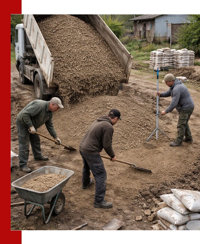 Керамзитовый песок с доставкой в Подольске оптом и в розницу