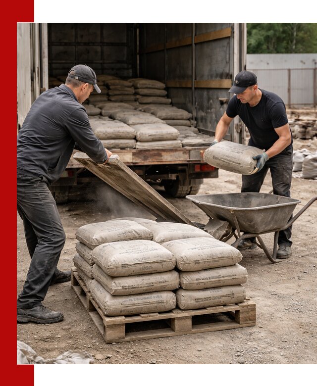 Пескобетон М300 с доставкой в Подольске по выгодной цене