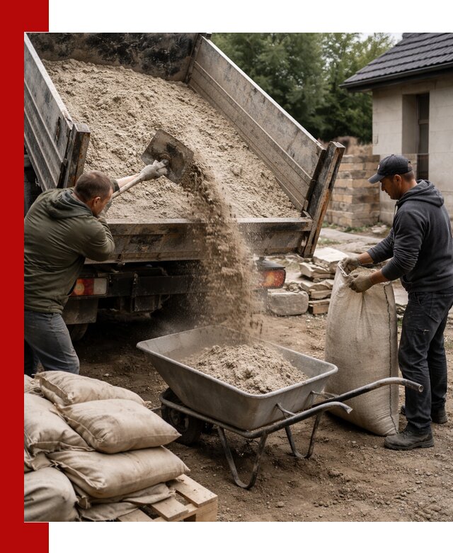 Качественная сухая смесь для кладки с доставкой в Подольске