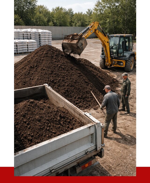 Растительный грунт с доставкой в Подольске от 3334 р. | ПРОНЕРУДПдл