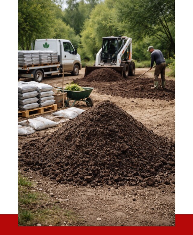 Грунт для озеленения с доставкой в Подольске от 1875 р. | ПРОНЕРУДПдл