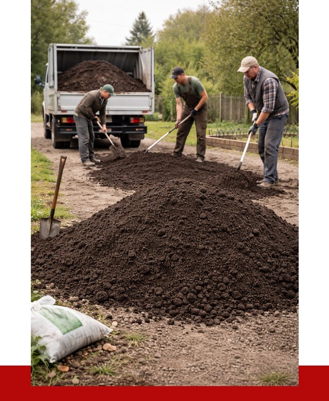 Купить землю для огорода в Подольске от 3334 р./куб | ПРОНЕРУДПдл