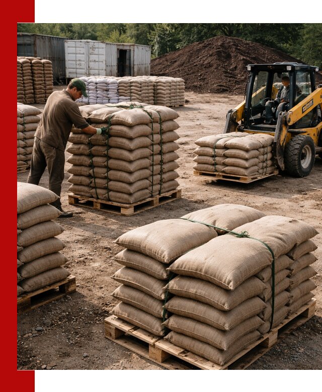 Доставка торфа в мешках по выгодным ценам в Подольске