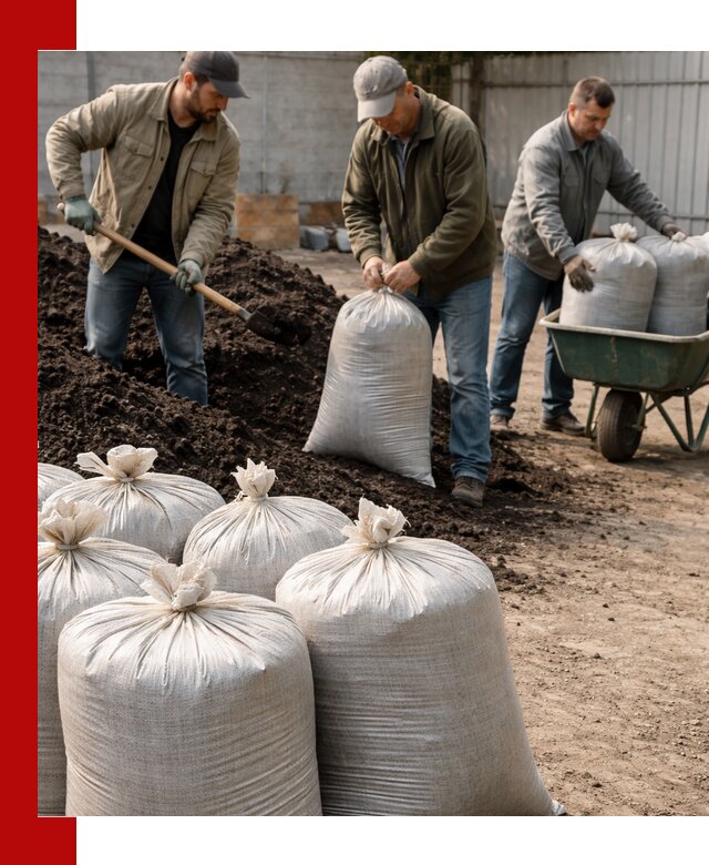 Купить чернозем в мешках с доставкой в Подольске