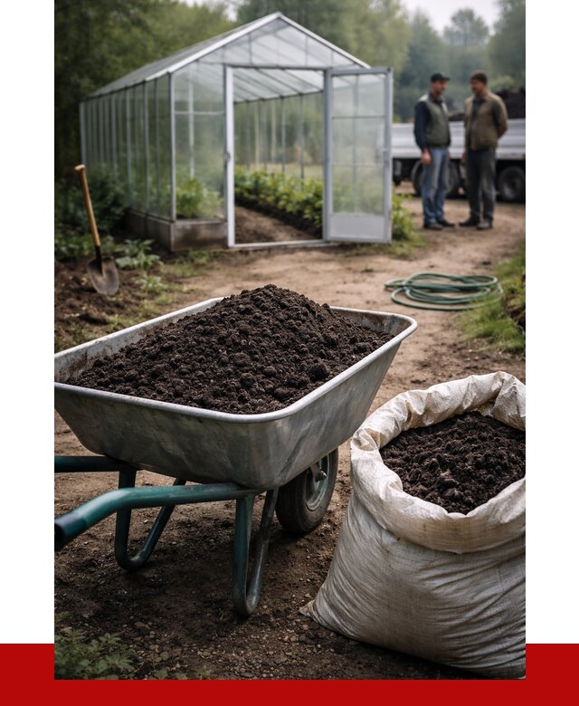 Чернозем для теплицы в Подольске с доставкой от 1563 р. | ПРОНЕРУДПдл