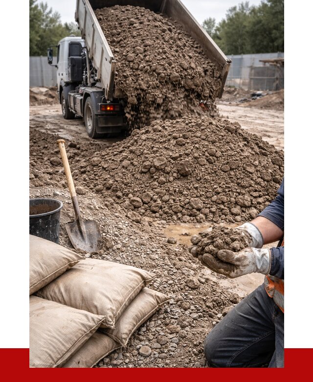 Купить глина для засыпки в Подольске от 1250 р. за куб | ПРОНЕРУДПдл