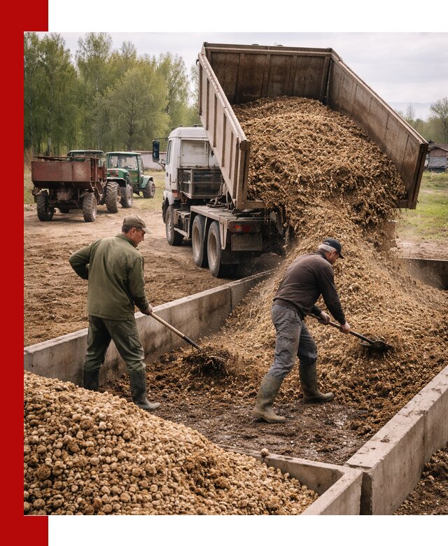 Куриный помет с доставкой в Подольске оптом и в розницу