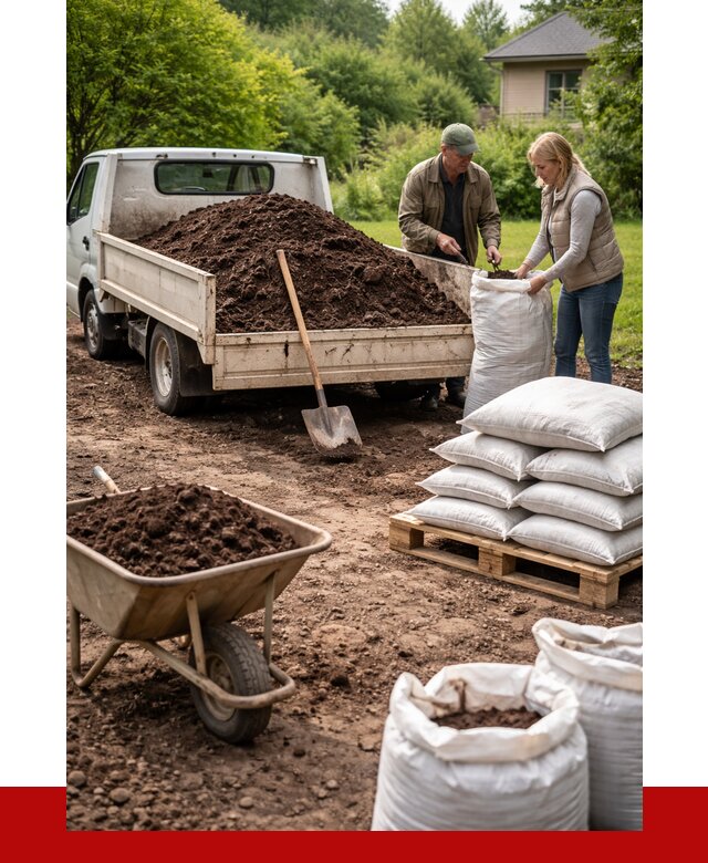 Перегной в мешках с доставкой в Подольске от 2292 р. | ПРОНЕРУДПдл