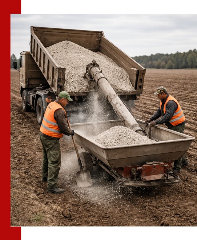 Доставка и продажа суперфосфата оптом и в розницу в Подольске