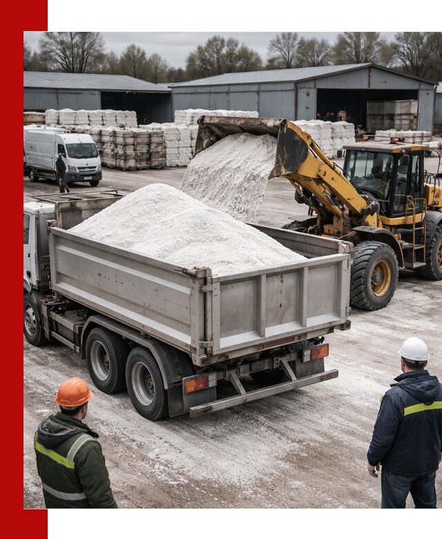 Поставка технической соли с доставкой в Подольске