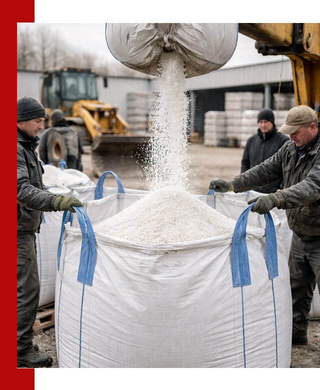 Доставка соли в биг-бегах оптом в Подольске