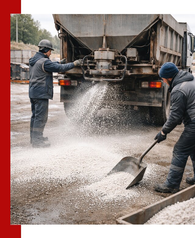 Доставка и продажа хлористого кальция в Подольске