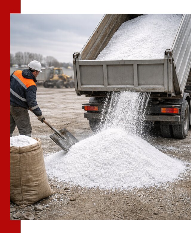 Поставка хлористого натрия оптом и в розницу в Подольске