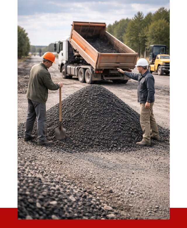 Купить асфальтовую крошку для дорог в Подольске от 4376 р. | ПРОНЕРУДПдл