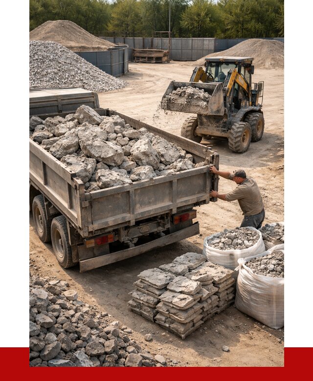 Купить бой бетона с доставкой в Подольске от 5001 р. | ПРОНЕРУДПдл