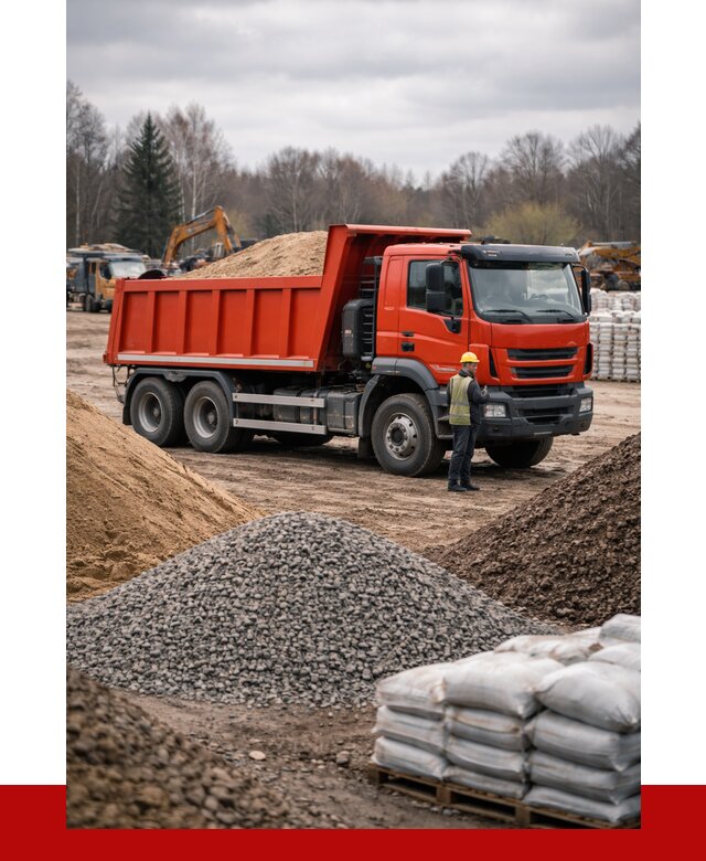 Доставка самосвалом 25 кубов в Подольске от 7814 р. | ПРОНЕРУДПдл