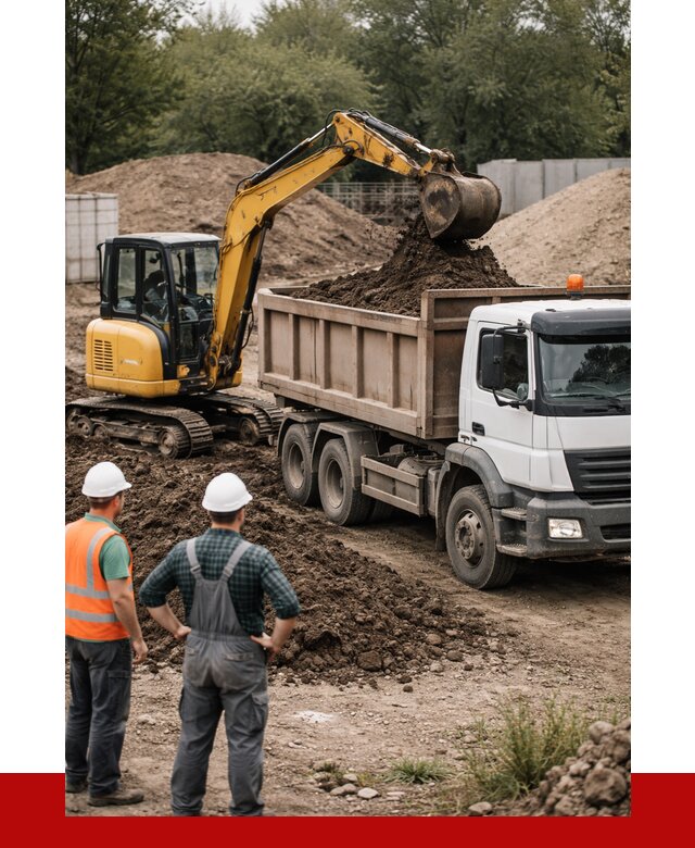 Вывоз грунта в Подольске от 4688 р. самосвалом | ПРОНЕРУДПдл