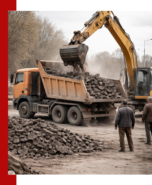 Вывоз асфальта и асфальтового покрытия в Подольске