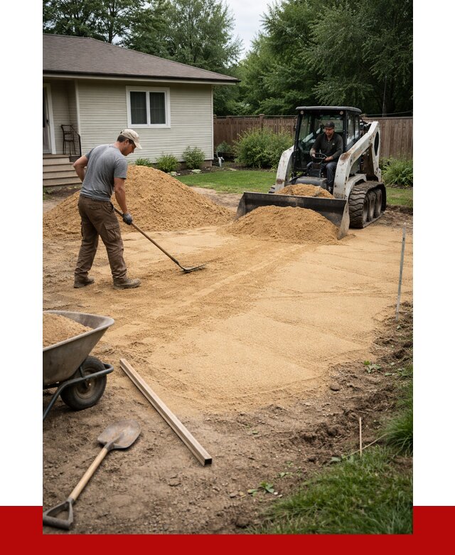 Отсыпка участка песком в Подольске, от 2605 р., ПРОНЕРУДПдл